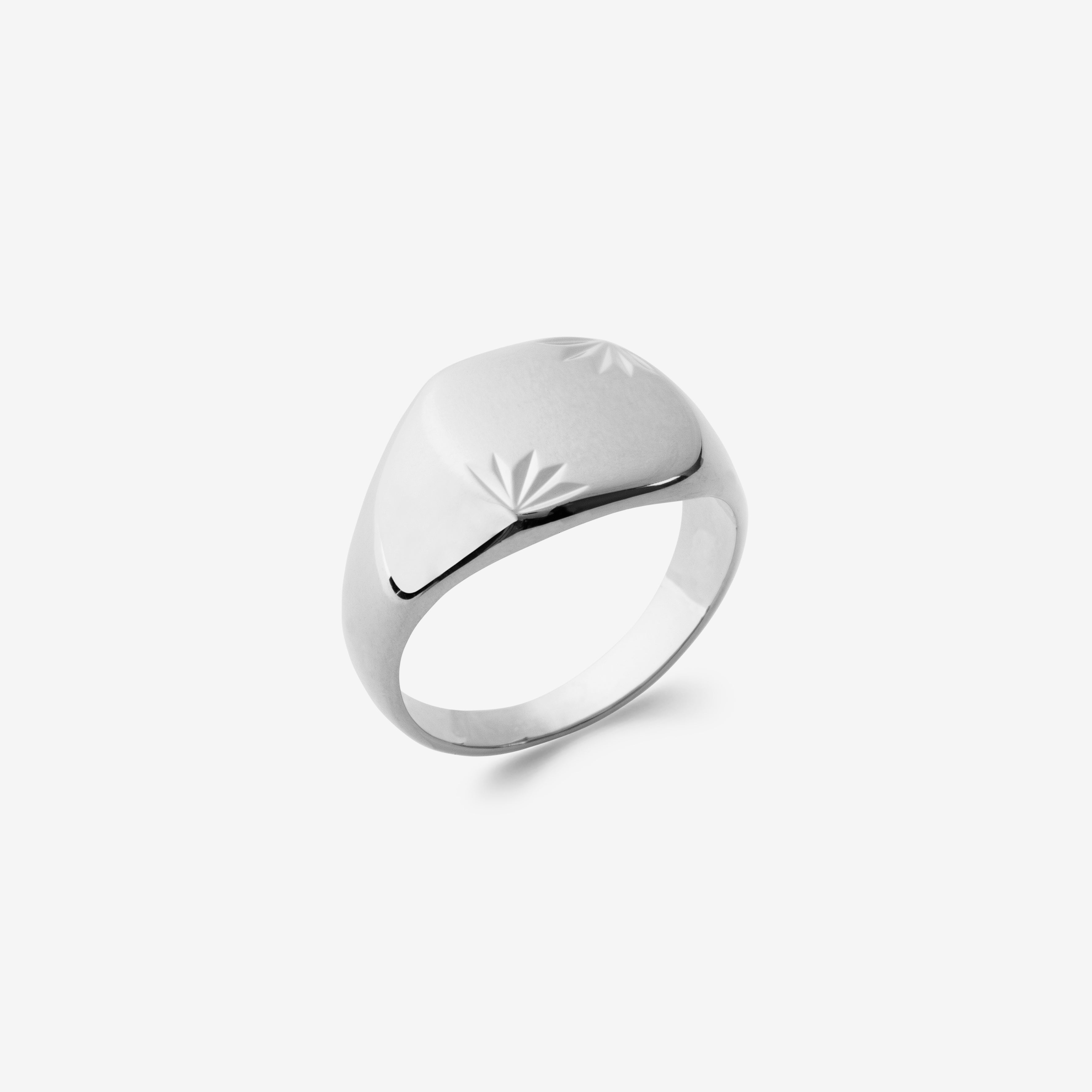 Bague chevalière homme Argent