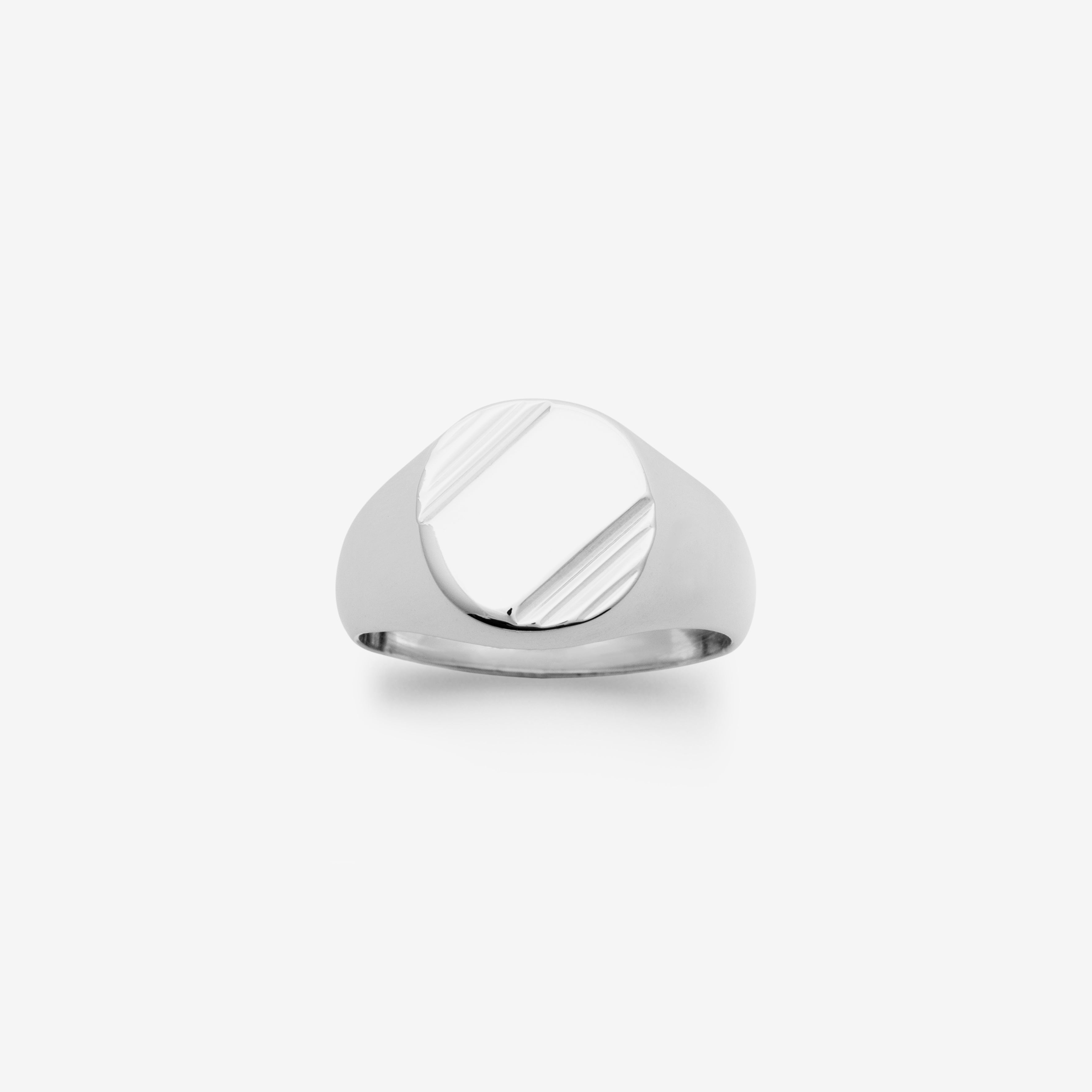 Bague chevalière homme argent
