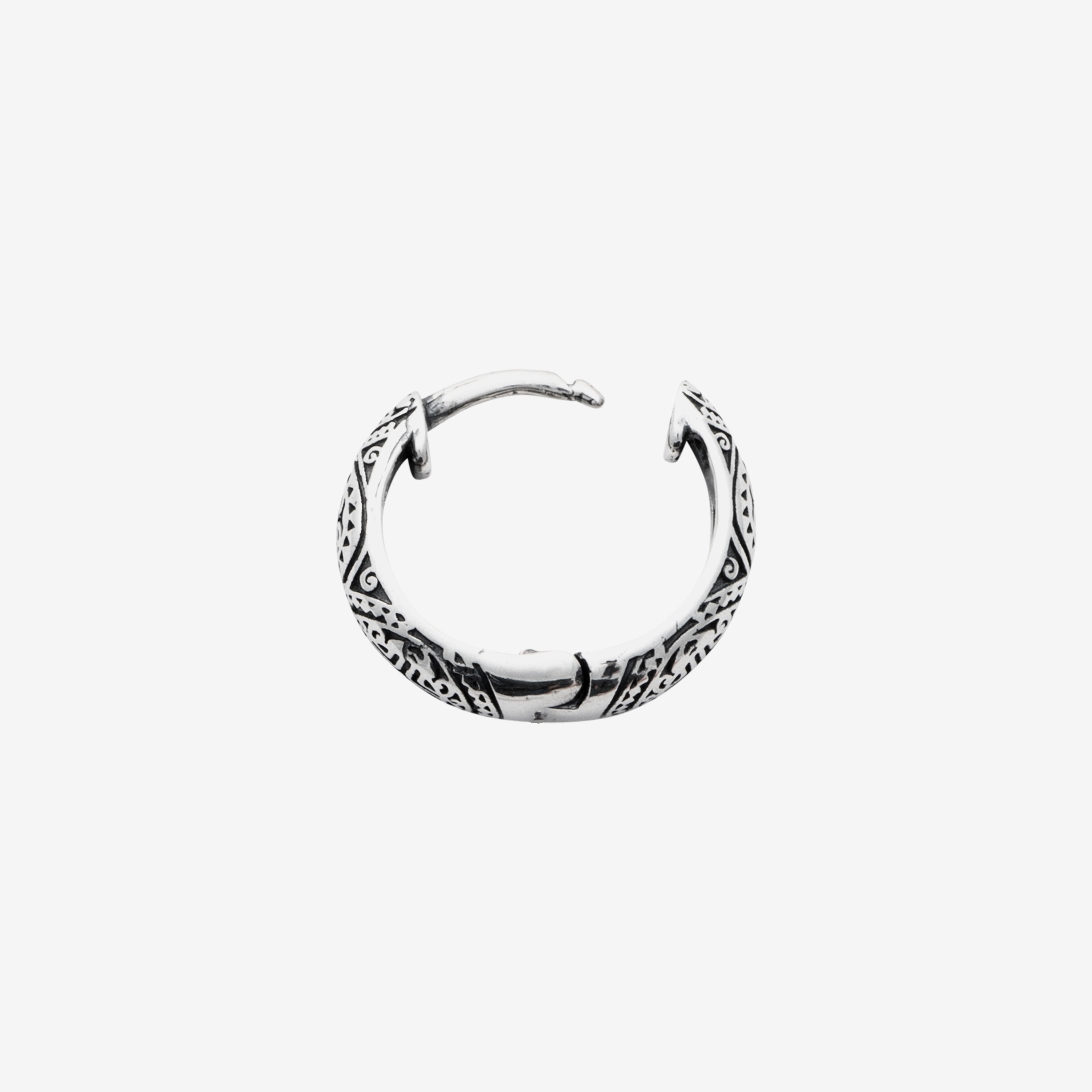 Créole homme argent 925