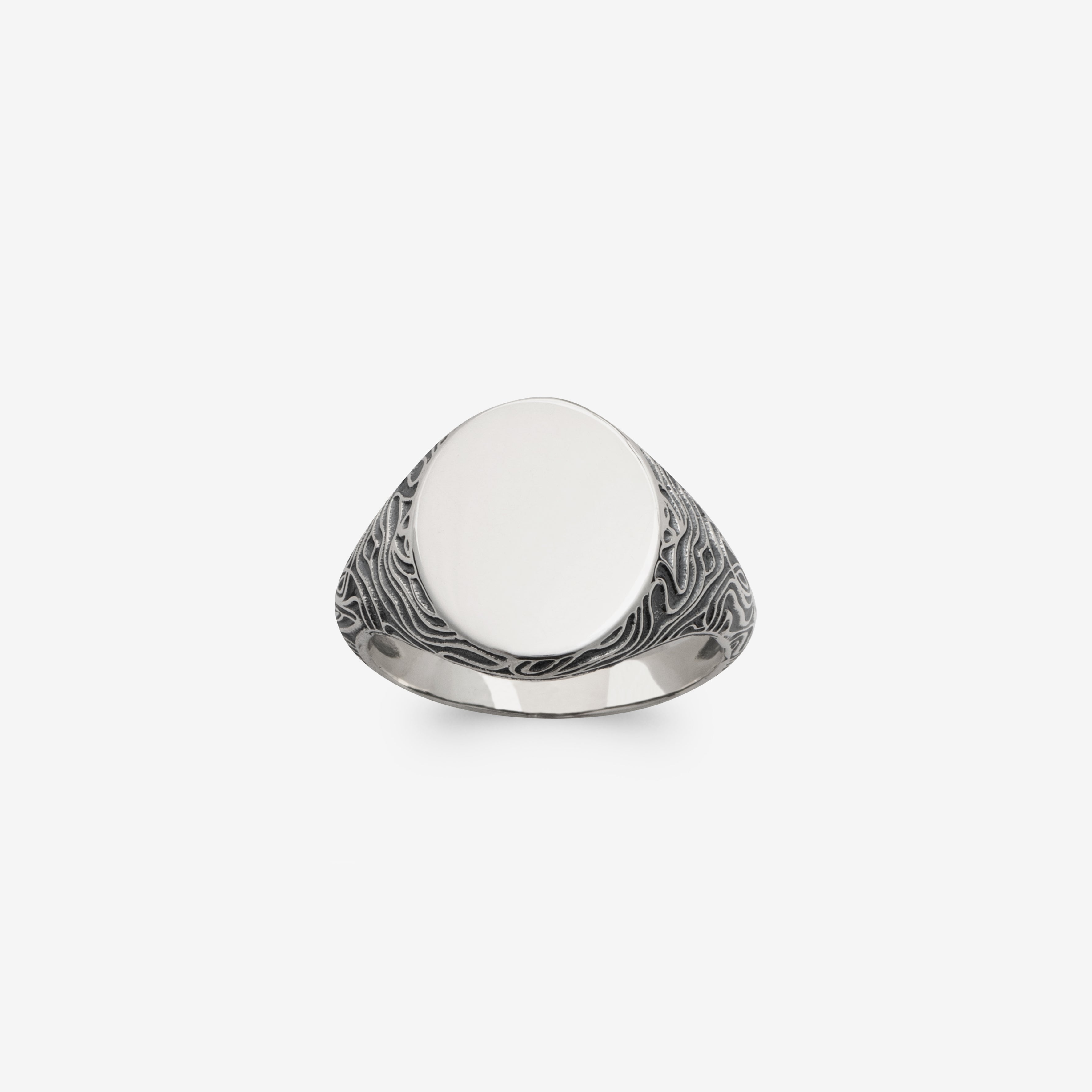 Chevalière homme argent motifs
