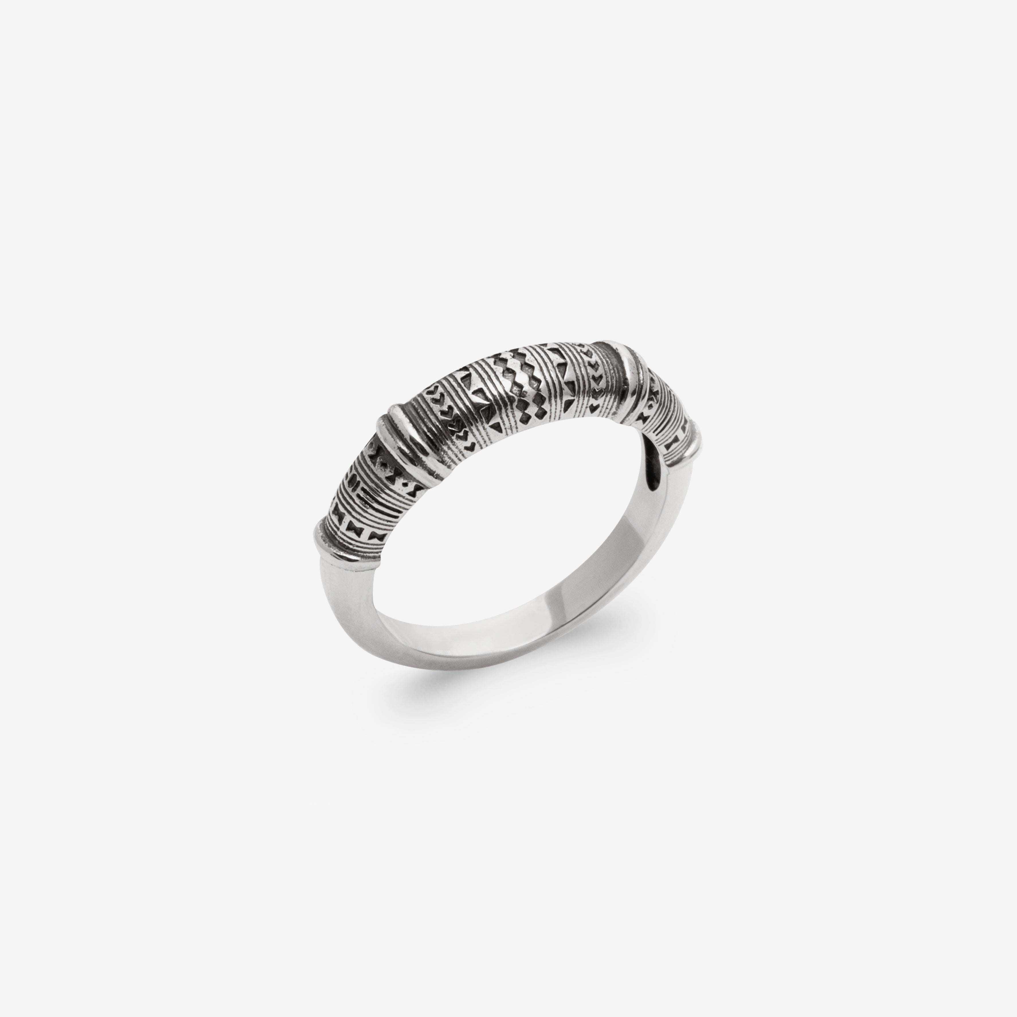 Bague homme minimaliste argent 925
