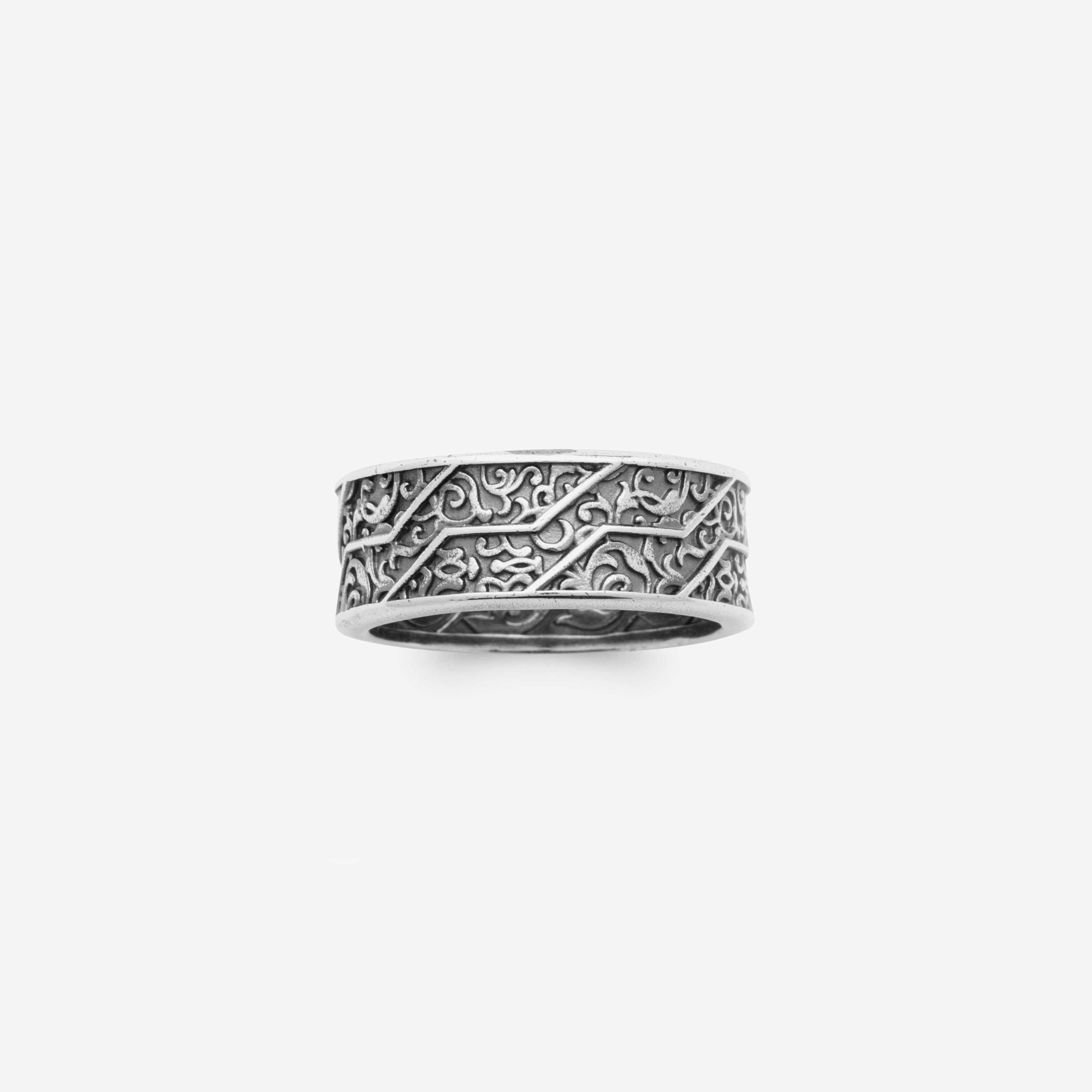 Bague homme argent