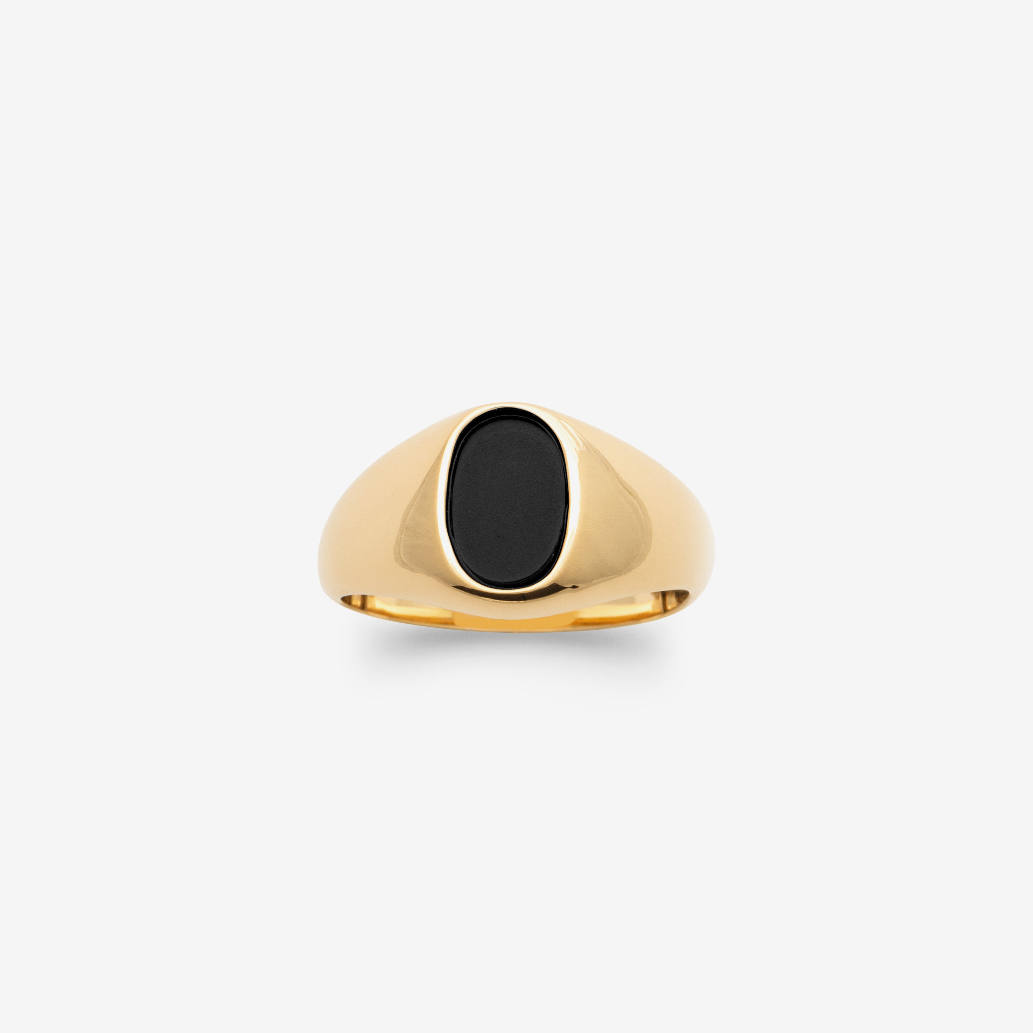 Bague homme plaqué or haut de gamme