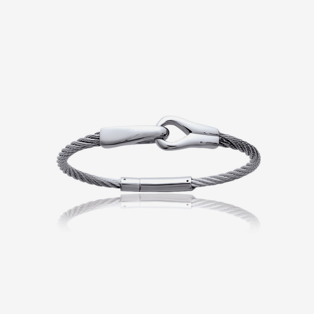 Bracelet homme acier inoxydable menotte