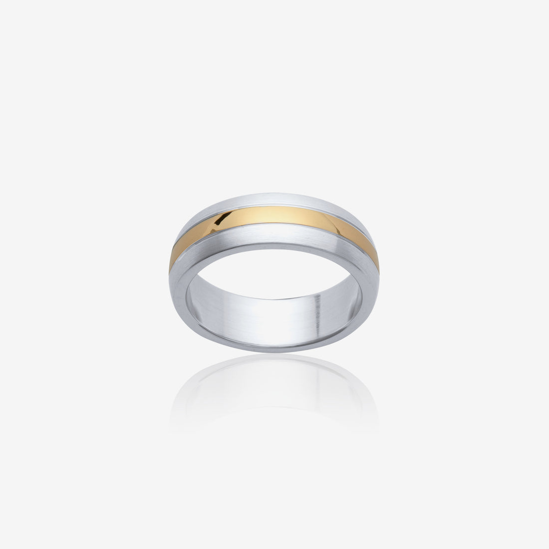 Bague homme acier inoxydable