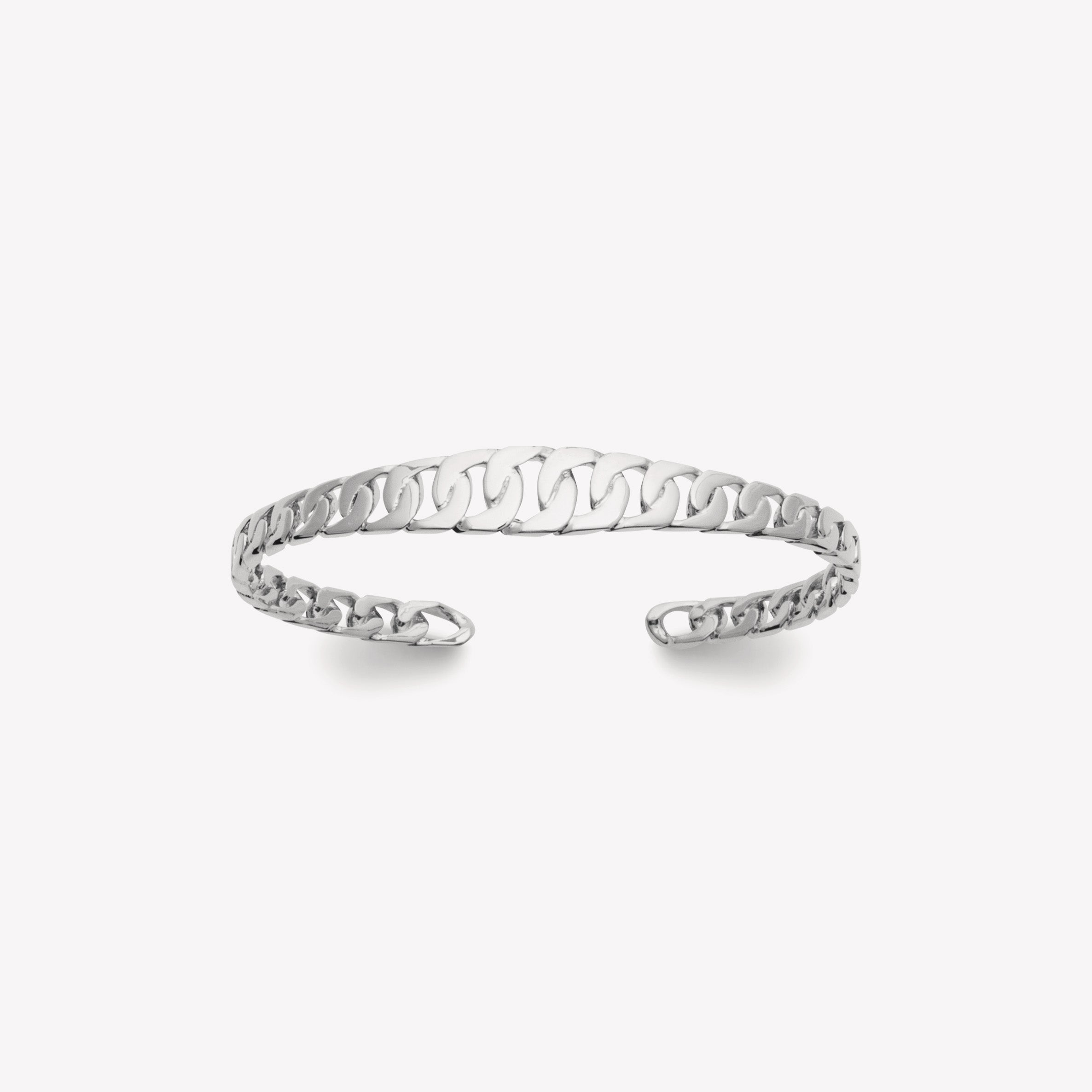 Bracelet jonc homme chaîne