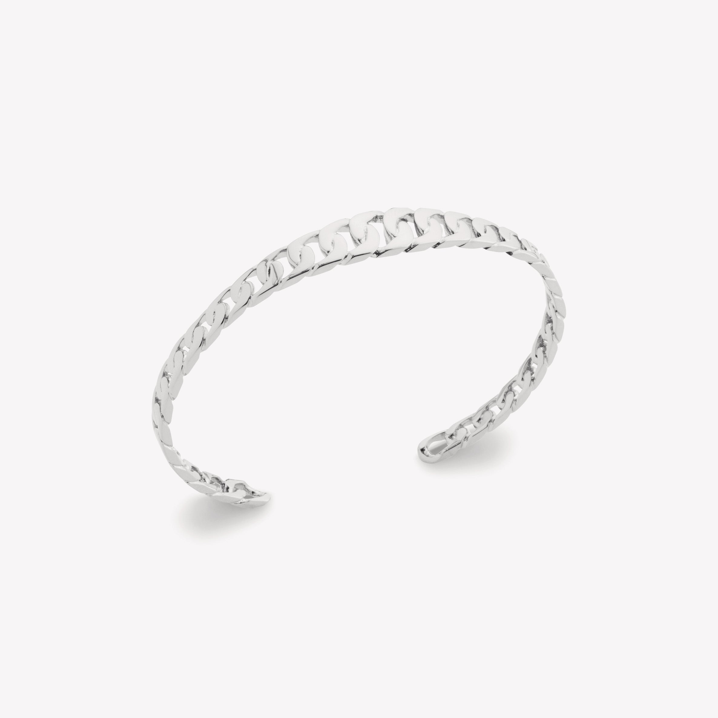 Bracelet jonc homme chaîne