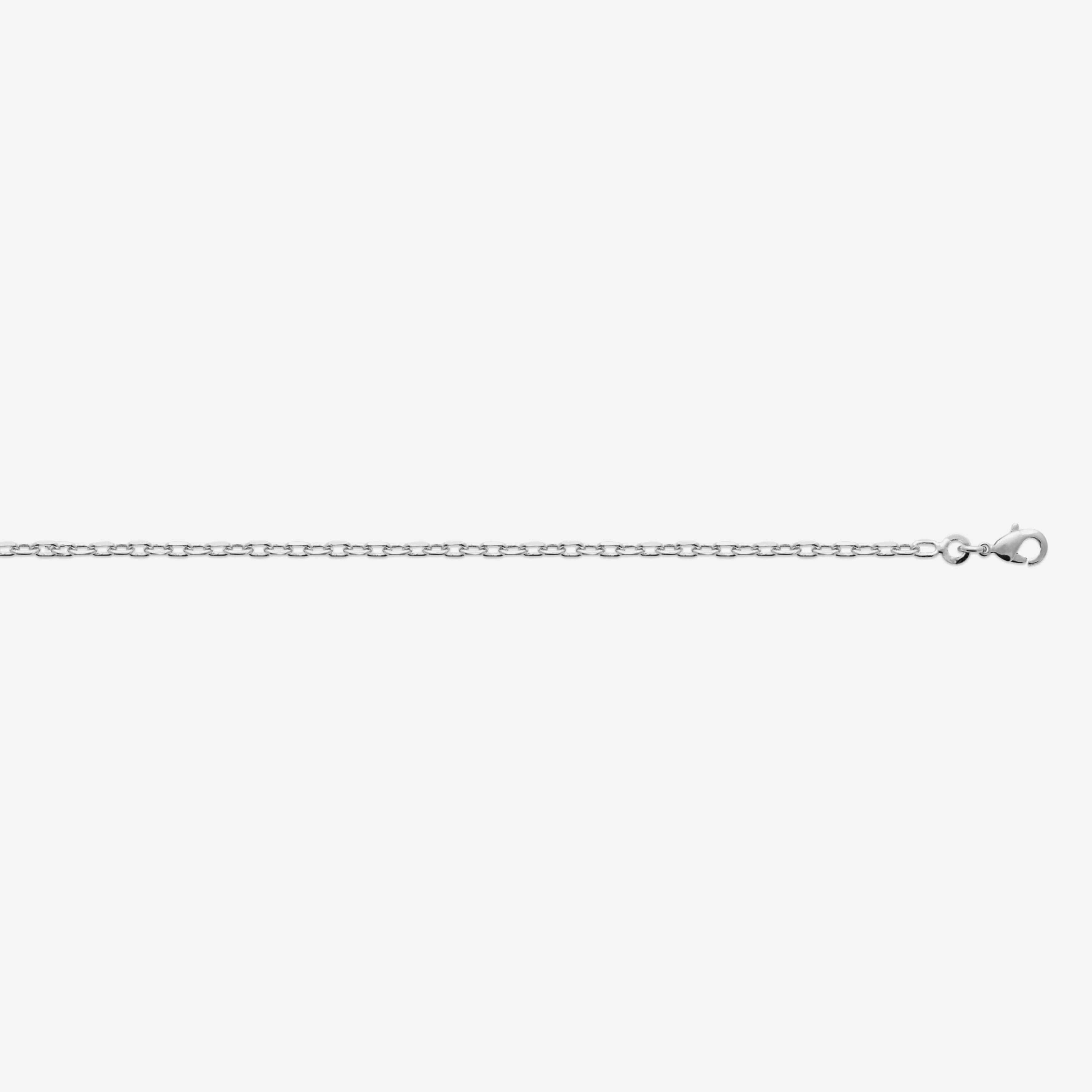 Collier chaîne homme argent