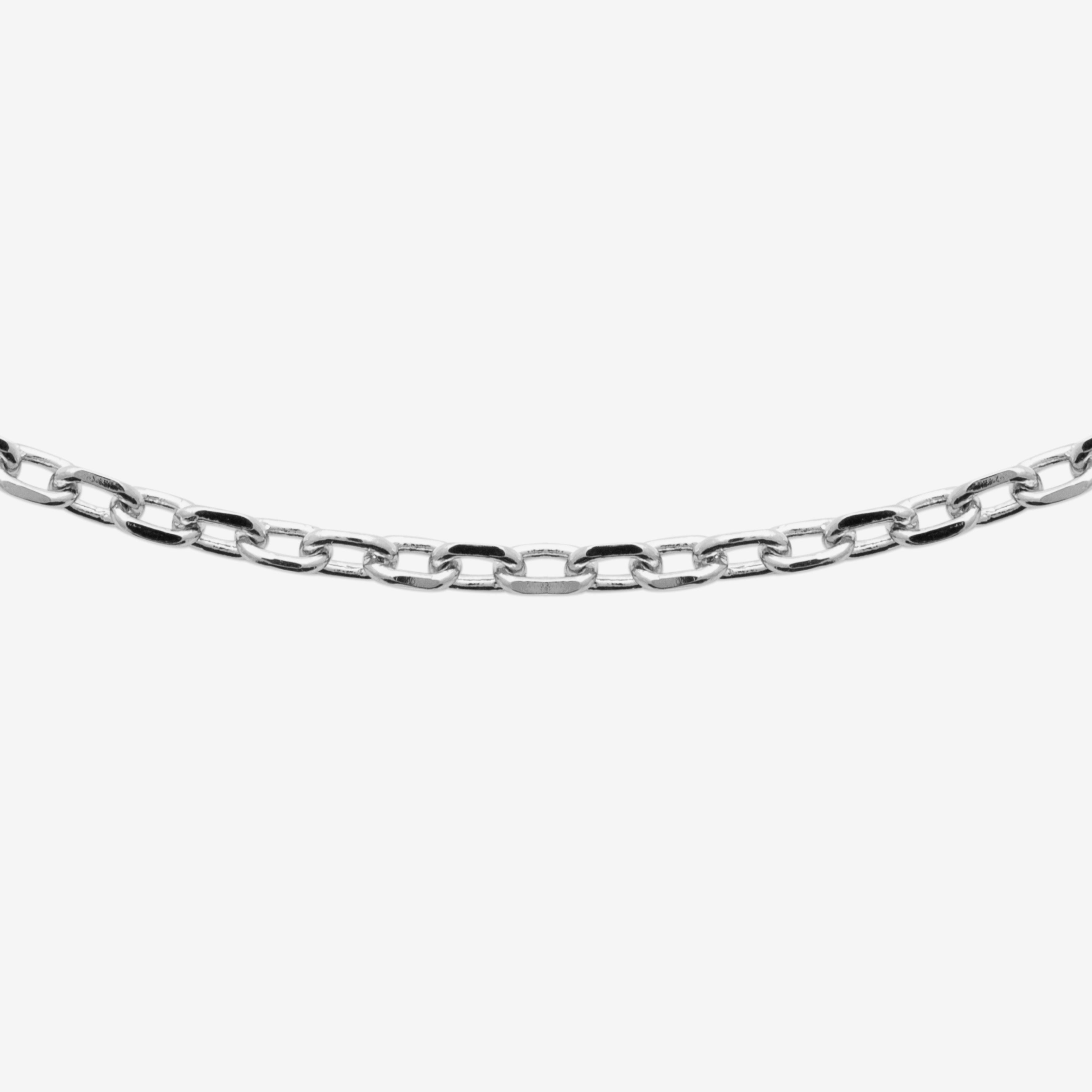Collier chaîne homme argent