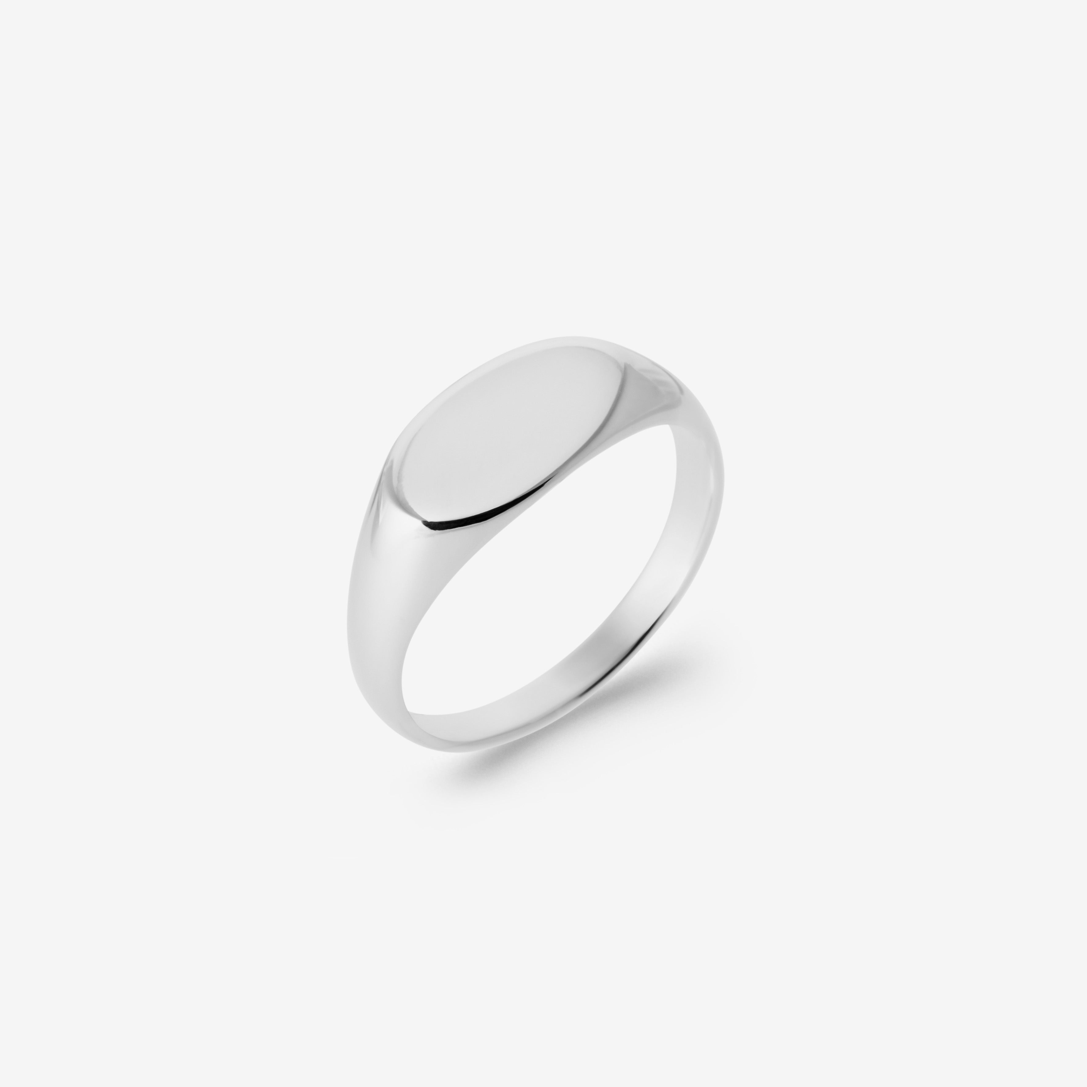 Bague homme minimaliste argent