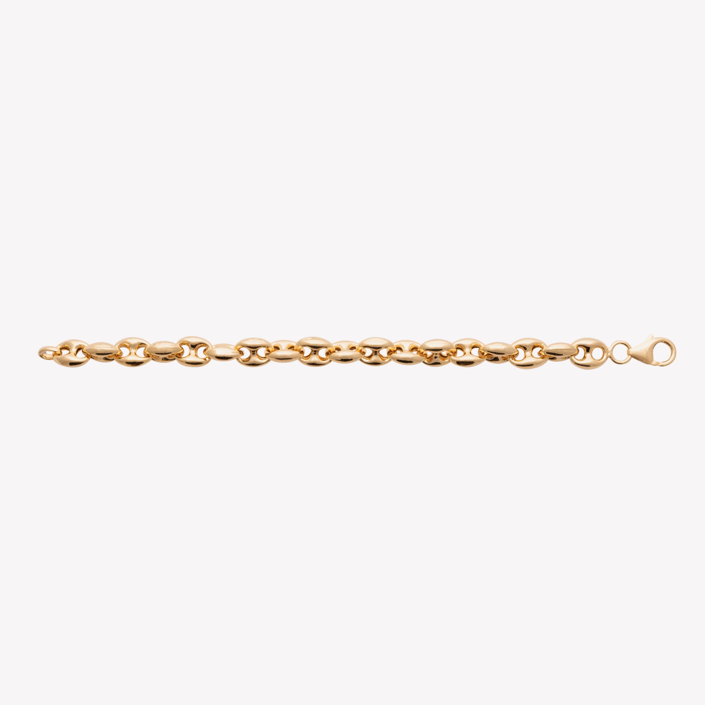 Bracelet chaîne café