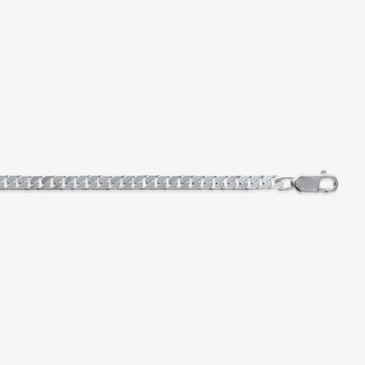 Collier chaîne homme argent