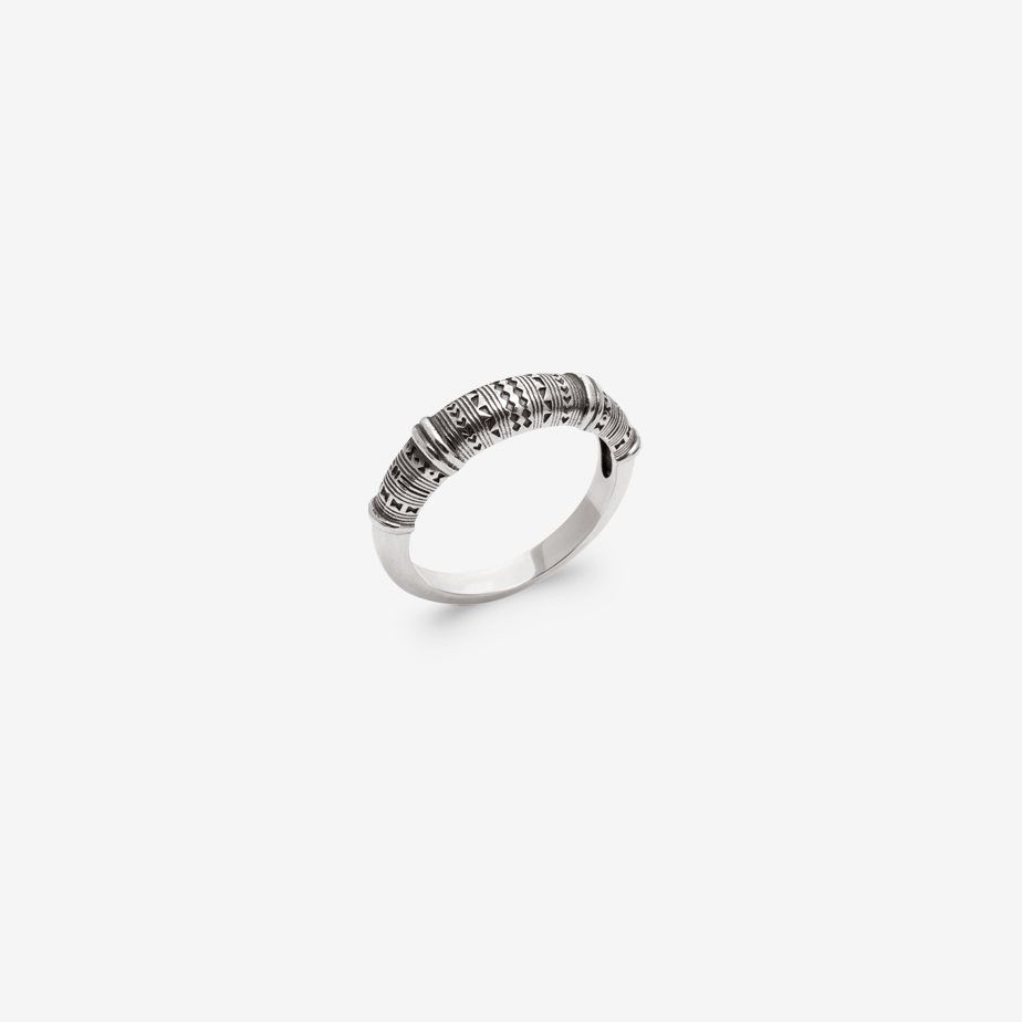Bague homme argent originale