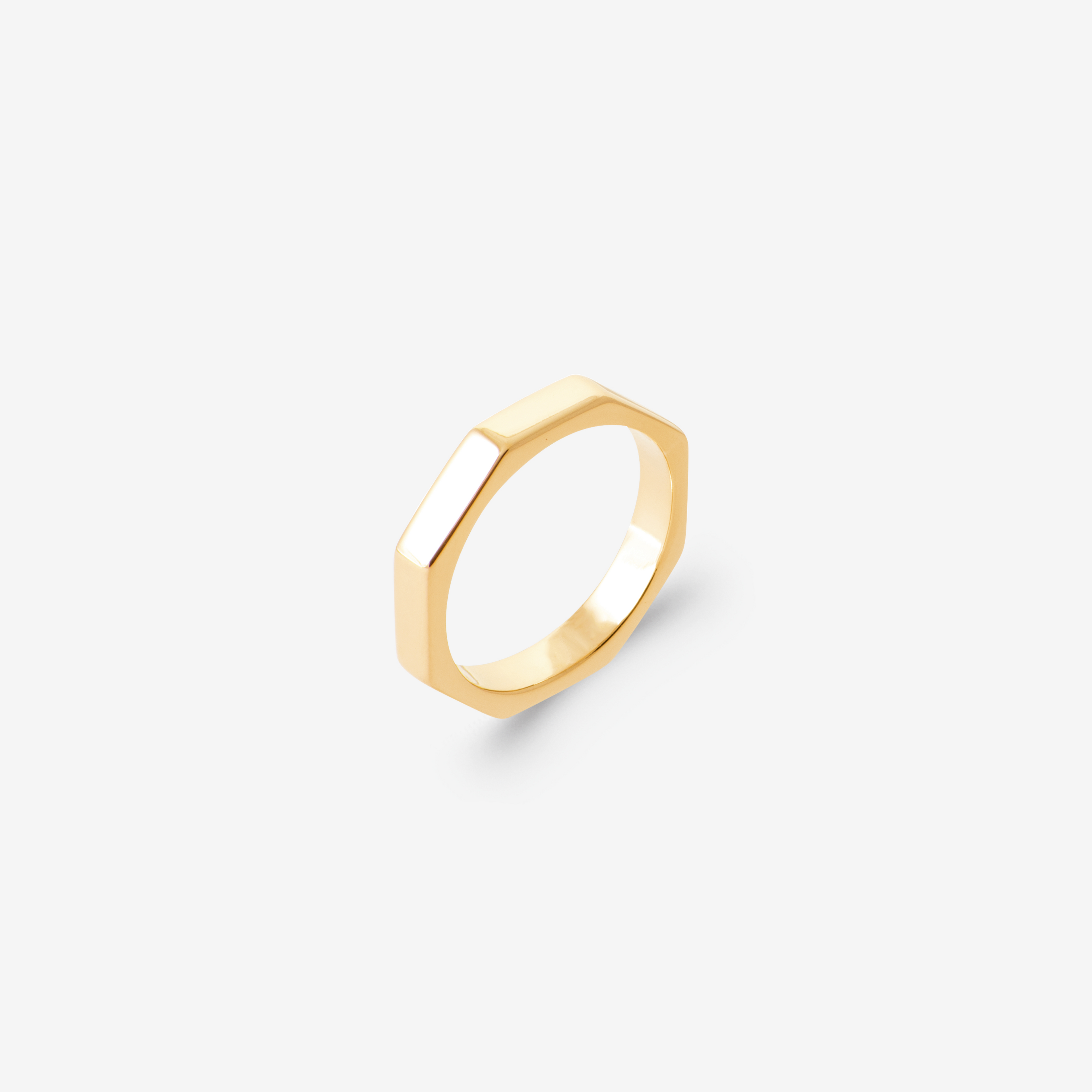 Bague homme plaqué or