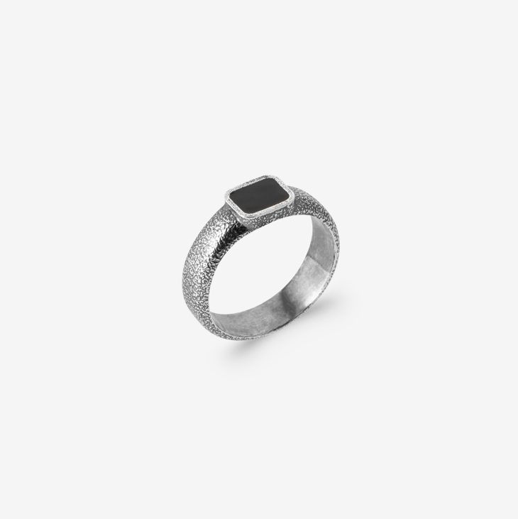 Bague homme argent