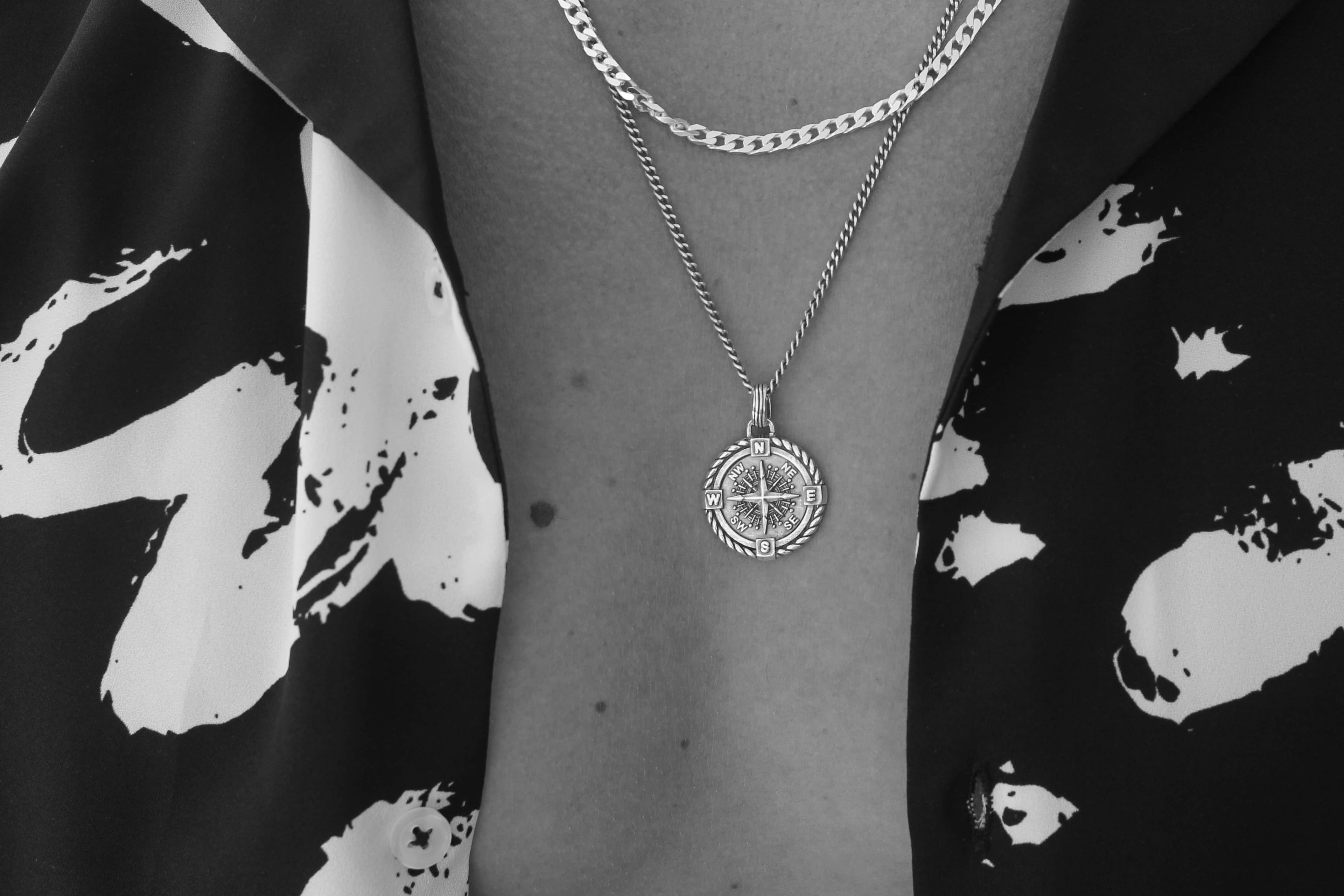 Chaînes homme argent