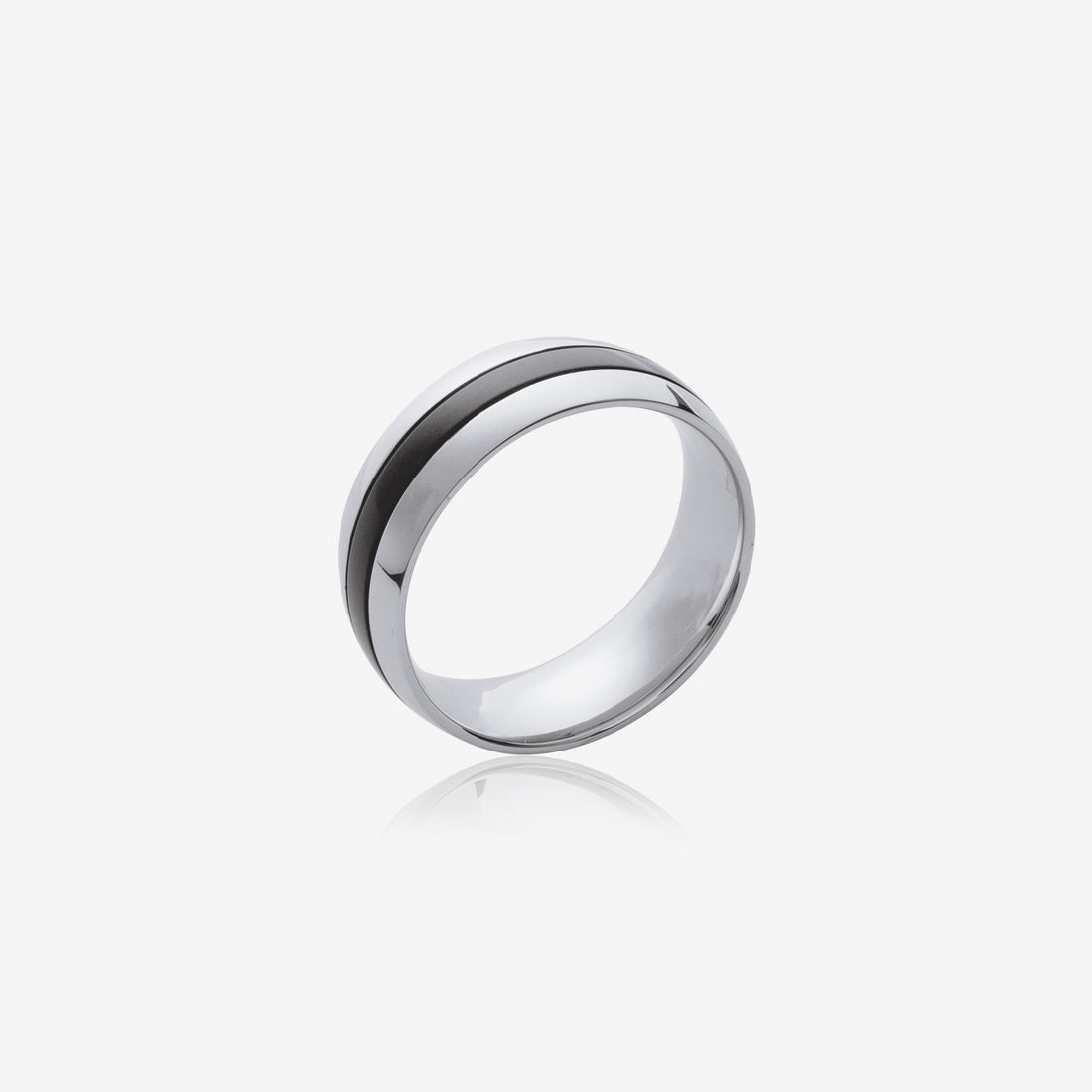 Bague homme acier inoxydable