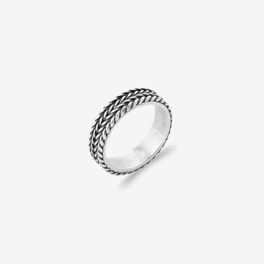 Bague homme minimaliste argent 925