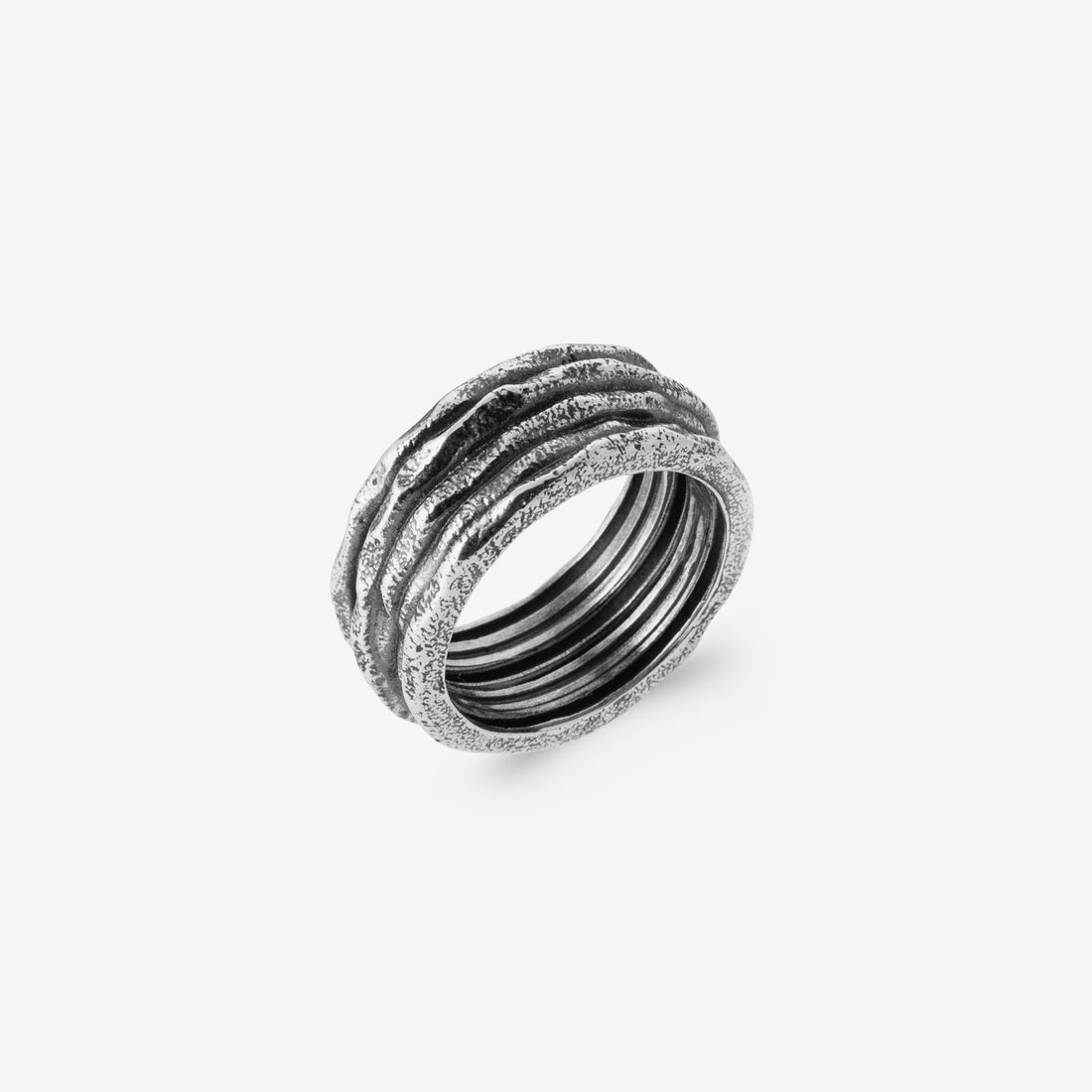 Bague homme argent créateur originale