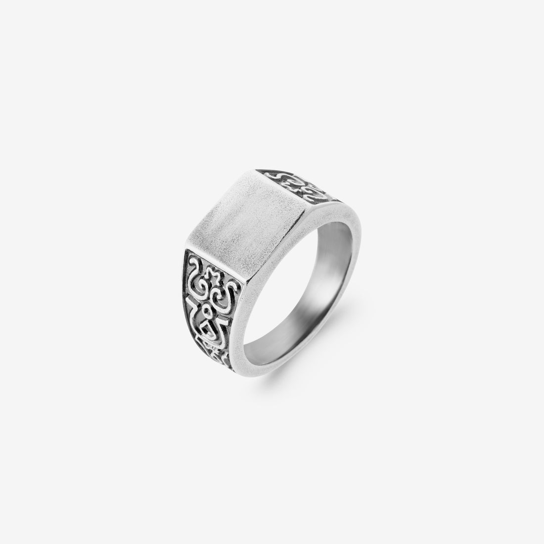 Bague chevalière homme Argent