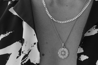 Chaînes homme argent